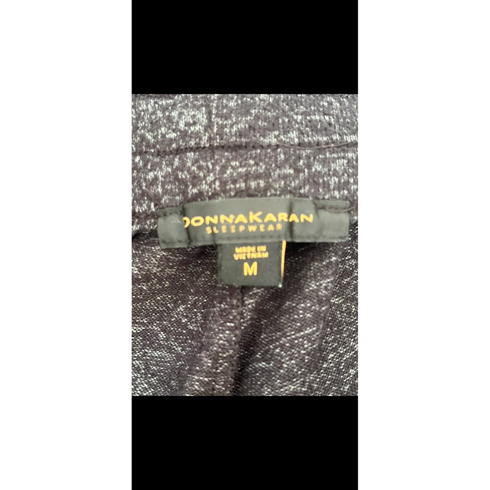 Donna Karan Sleepwear Pants Medium Black‎ Lounge Knit Joggers